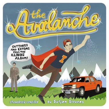Sufjan Stevens – The Avalanche (Outtakes & Extras From The Illinois Album) - New 2 LP Record 2018 Asthmatic Kitty Hatchback Orange & Avalanche White Colored Vinyl - Indie Rock / Folk Rock
