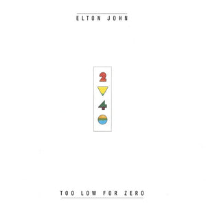 Elton John - Too Low For Zero (1983) - New Lp Record 2017 Rocket Record Company Europe Import 180 gram Vinyl & Download - Pop Rock