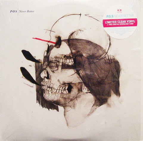 P.O.S ‎– Never Better - New 2 LP Record 2009 Rhymesayers USA 1st Press Clear Vinyl & Download - Hip Hop