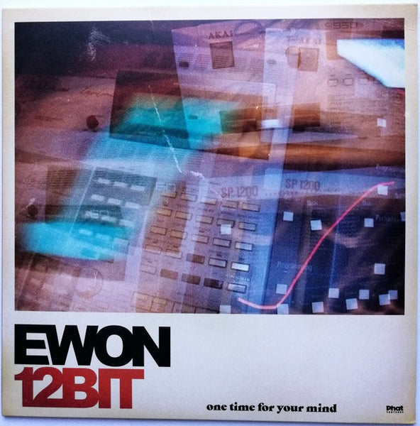 ewon12bit ‎– One Time For Your Mind - New LP Record 2019 Phatventures Finland Import 180 gram Vinyl - Hip Hop / Boom Bap / Instrumental - Shuga Records