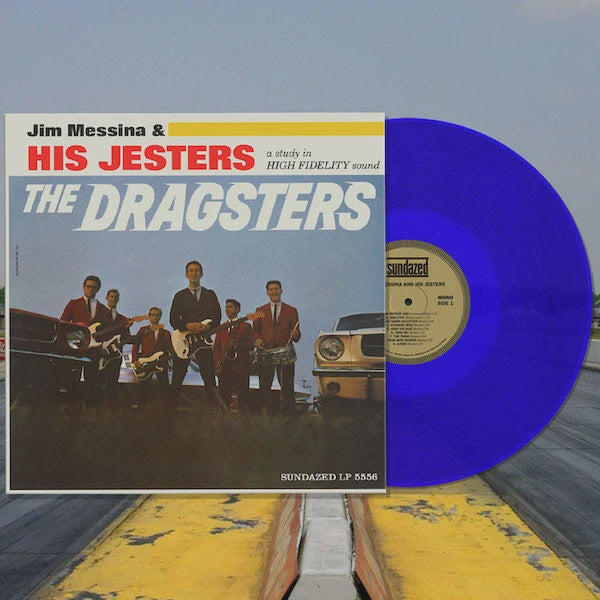 Jim Messina & His Jesters – The Dragsters ‎(1964) - New LP Record Store Day 2021 Sundazed Music RSD Mono Blue Vinyl - Surf Rock - Shuga Records