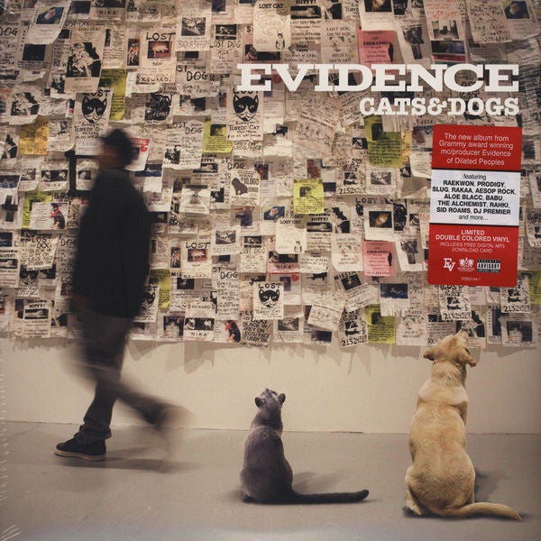 Evidence ‎– Cats & Dogs (2011) - New 2 LP Record 2018 Rhymesayers Yellow & Pink Vinyl & Download - Hip Hop - Shuga Records