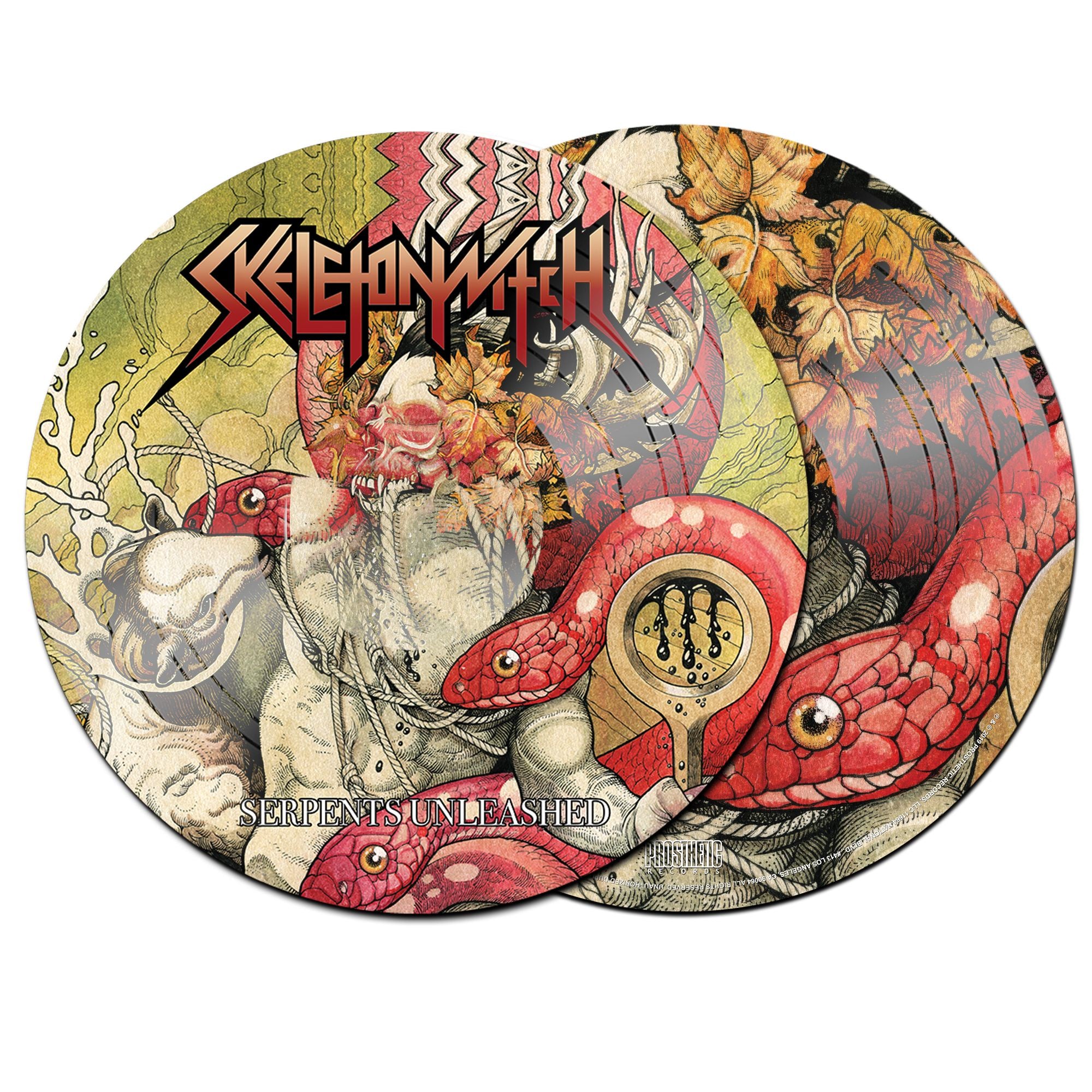 Skeletonwitch - Serpents Unleashed - New Lp 2019 Prosthetic Picture Disc Reissue (Limited to 300 Worldwide!) - Black Metal / Thrash