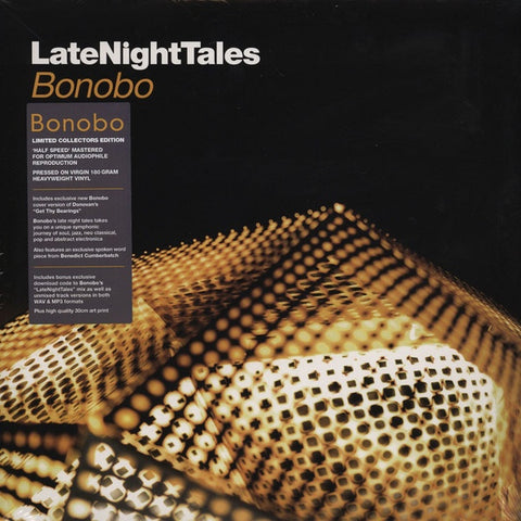 Bonobo ‎– LateNightTales - New 2 LP Record 2013 UK Import 180 gram Viny, Art Print & Download - Electronic / Downtempo
