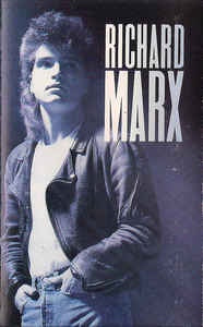 Richard Marx- Richard Marx- Used Cassette- 1987 EMI Manhattan Records- Rock/Pop
