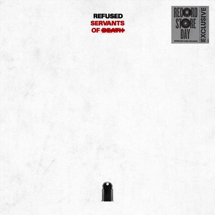Refused - Servants of Death - New Vinyl Record 2016 Epitaph RSD Black Friday 12" EP w/ live tracks, LTD to 2000 - Post-Hardcore - Shuga Records