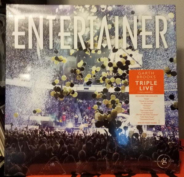 Garth Brooks ‎– Triple Live (Entertainer Version) - New 3 LP