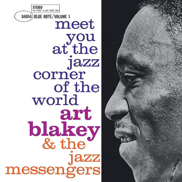 Art Blakey & The Jazz Messengers ‎– Meet You At The Jazz Corner Of The World (Volume 1)(1961) - New LP Record 2019 Blue Note Europe Import 180 gram Vinyl - Jazz / Hard Bop - Shuga Records