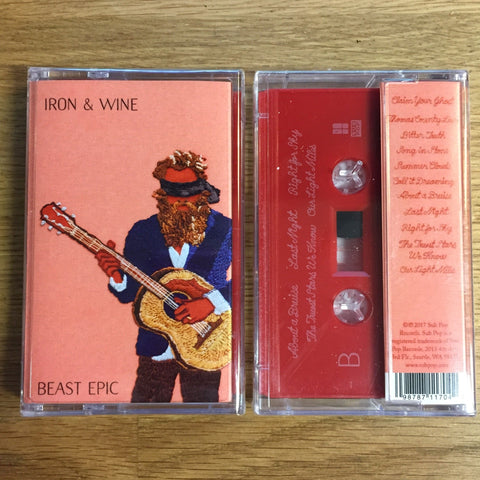 Iron And Wine – Beast Epic - New Cassette 2017 Sub Pop Red Tape - Indie Folk / Rock