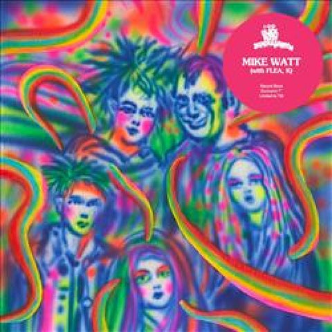 Black Moth Super Rainbow - Backwash / Drippy Eye (Mike Watt) - New 7" Vinyl 2018 Rad Cult Record Store Day Pressing (Limited to 750) - Psych / Electronica