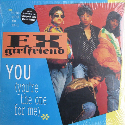 Ex-Girlfriend ‎– You (You're The One For Me) - VG+ 12" Single Record 1991 Reprise USA Promo Vinyl -  House / RnB