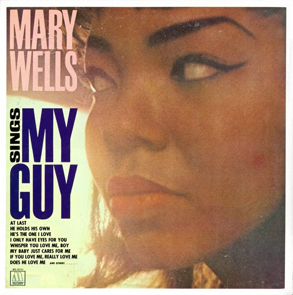 Mary Wells ‎- Mary Wells Sings My Guy - VG+ 1981 USA - Funk / Soul - Shuga Records