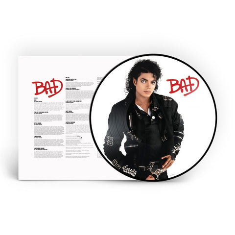 Michael Jackson ‎– Bad (1987) - New LP Record 2018 Epic Picture Disc Vinyl - Pop / Soul / Funk