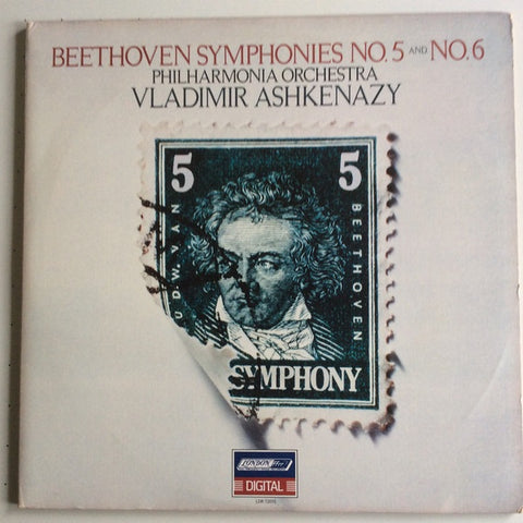 Philharmonia Orchestra, Vladimir Ashkenazy ‎– Beethoven Symphonies No.5 And No.6 MINT- 1982 London Records Gatefold 2-LP Stereo Pressing (Holland Import) - Classical / Romantic