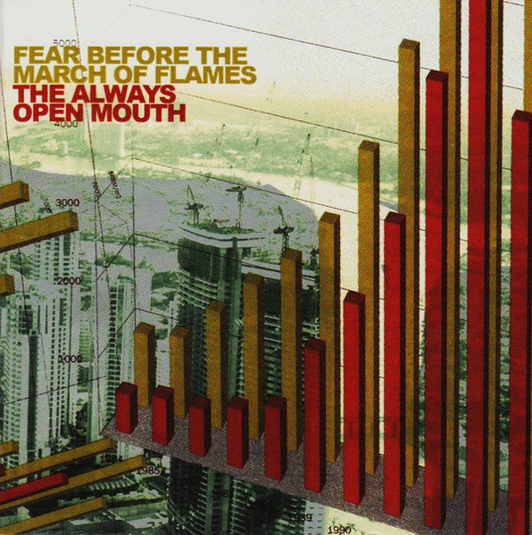 Fear Before the March of Flames - The Always Open Mouth - New Vinyl Record 2017 Equal Vision Records Gatefold 2-LP Reissue on 'Transparent Yellow and Red' Vinyl, Limited to 500! - Hardcore / Post-Hardcore