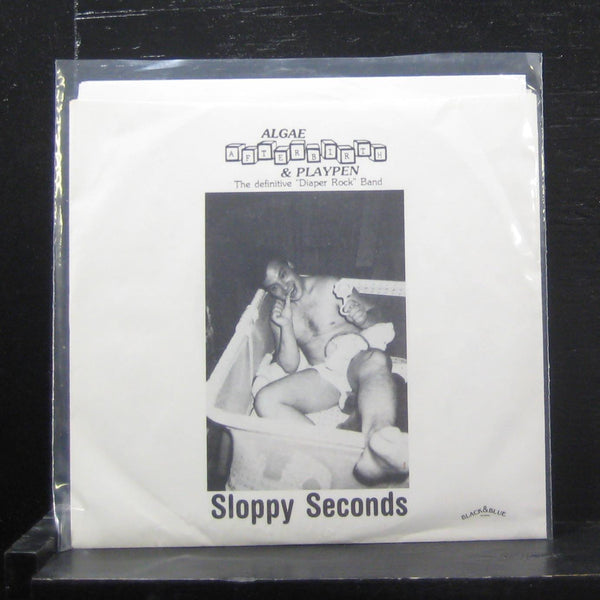 Algae Afterbirth & Playpen - Sloppy Seconds 7" Mint- 8X359 1988 1st Vinyl 45 - Shuga Records