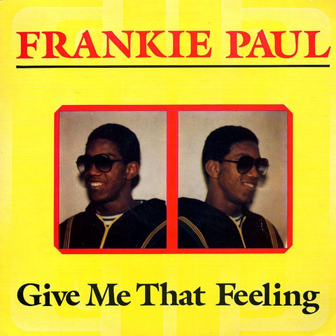 Frankie Paul – Give Me That Feeling - VG+ LP Record 1987 Moodies UK Import Vinyl - Reggae / Dancehall