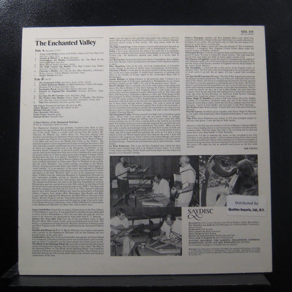 Jim Couza w/ Eileen Monger - The Enchanted Valley - Mint- LP Record 1983 Saydisc UK Vinyl - New Age / Electronic - Shuga Records