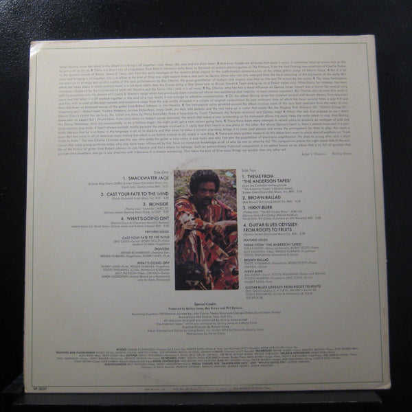 Quincy Jones - Smackwater Jack LP VG+ SP-3037 A&M 1st 1971 Vinyl Record - Shuga Records