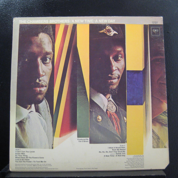 The Chambers Brothers - A New Time - A New Day - VG+ LP Record 1968 Columbia Stereo Vinyl - Psychedelic Rock - Shuga Records