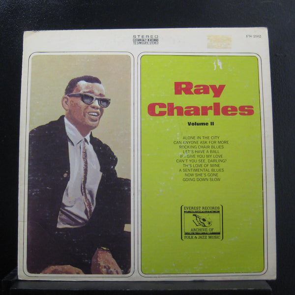 Ray Charles - Ray Charles Volume II - VG+ LP Record 1974 Everest USA Quadraphonic Stereo Vinyl - Rhythm & Blues / Soul / Soul-Jazz - Shuga Records