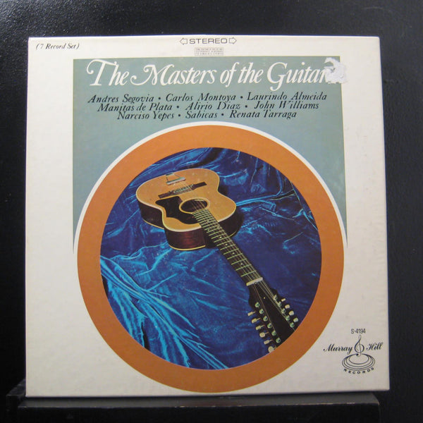 Andres Segovia / Montoya / Almeida - The Masters Of The Guitar 7 LP Mint- S-4194 - Shuga Records