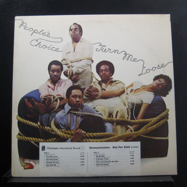People's Choice - Turn Me Loose - VG+ LP Record 1978 Philadelphia International Promo Vinyl - Soul / Funk / Disco - Shuga Records