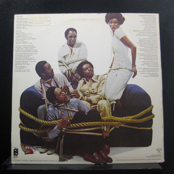 People's Choice - Turn Me Loose - VG+ LP Record 1978 Philadelphia International Promo Vinyl - Soul / Funk / Disco - Shuga Records