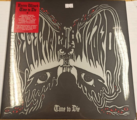 Electric Wizard ‎– Time To Die - New 2 LP Record Store Day 2021 Spinefarm Europe Import RSD Green Aztakea Vinyl - Doom Metal / Sludge Metal