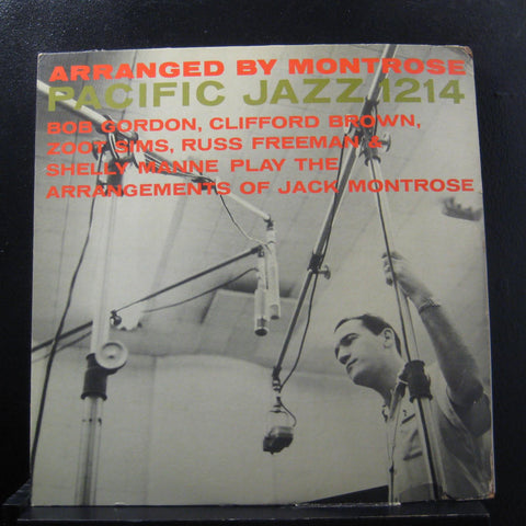 Jack Montrose Presents Bob Gordon Quintet, Clifford Brown Ensemble – Arranged By Montrose - VG+ (VG- cover) LP Record 1956 Pacific Jazz USA Mono Vinyl - Jazz / Cool Jazz / Bop