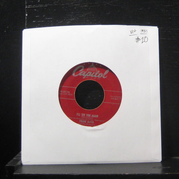 Frank DeVol - I'll See You Again / Jeannine I Dream Of Lilac 7" VG+ 34-20196 - Shuga Records