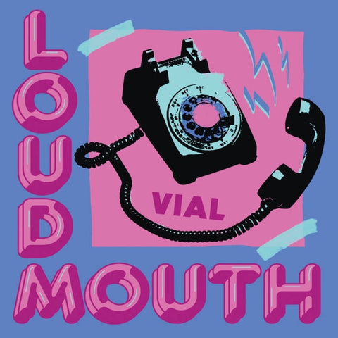 Vial – Loudmouth - New LP Record 2021 Get Better Clear with Pink & Purple Splatter Vinyl - Pop Punk / Indie Rock