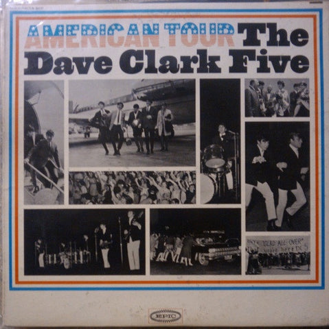 The Dave Clark Five – American Tour - VG+ LP Record 1964 Epic USA Mono Vinyl - Pop Rock / Beat