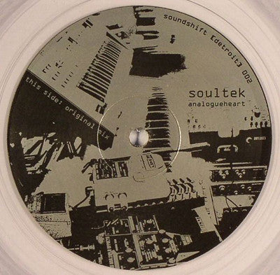 Soultek - Analogueheart - New 12" Single Record 2007 soundshift Detroit USA Clear Vinyl - Techno / Minimal - Shuga Records