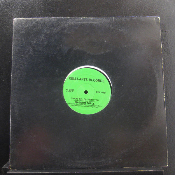 Magnum Force - Are You Ready For The Weekend - GV 12" Single Record 1982 Kelli-Arts USA Vinyl - Funk / Disco / Boogie - Shuga Records