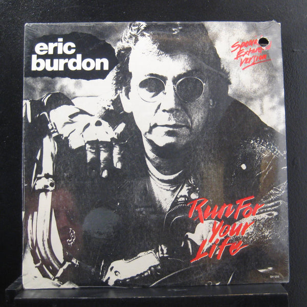 Eric Burdon - Run For Your Life LP New Sealed SH 1215 Vinyl 1988 Record - Shuga Records