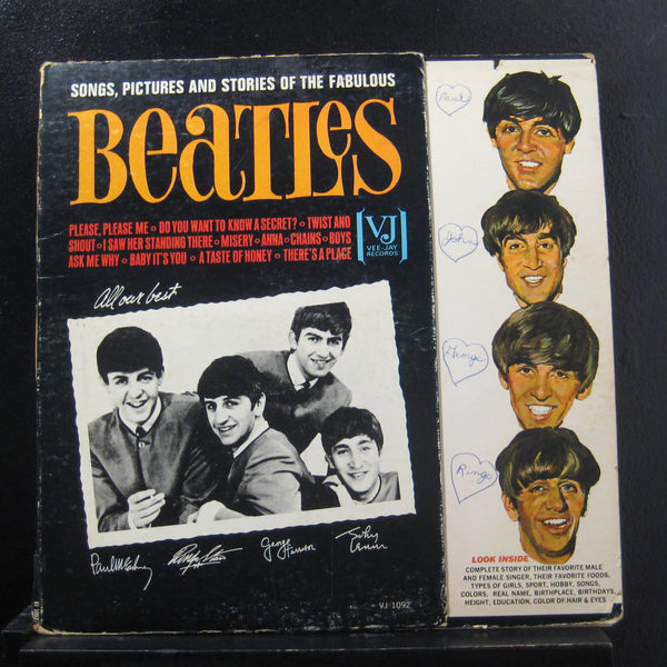 The Beatles - Songs Pictures And Stories Of The Fabulous Beatles LP VG VJLP1062 - Shuga Records