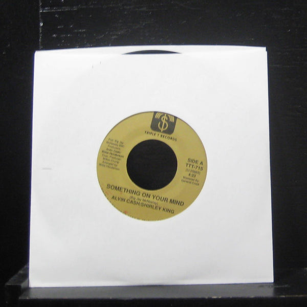 Alvin Cash, Shirley King - Something On Your Mind 7" Mint- TTT-715 Chicago Soul