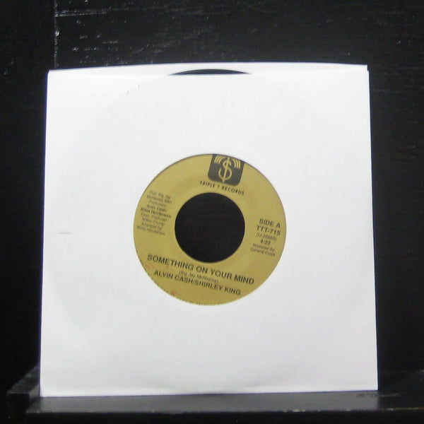 Alvin Cash, Shirley King - Something On Your Mind 7" Mint- TTT-715 Chicago Soul - Shuga Records