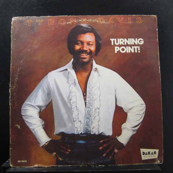 Tyrone Davis - Turning Point! - Mint- LP Record 1975 Dakar White Promo Vinyl - Funk / Soul - Shuga Records