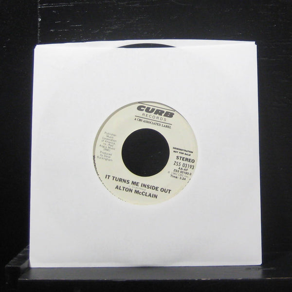Alton McClain - It Turns Me Inside Out 7" VG+/- ZS5 03193 Vinyl 45 1982 - Shuga Records