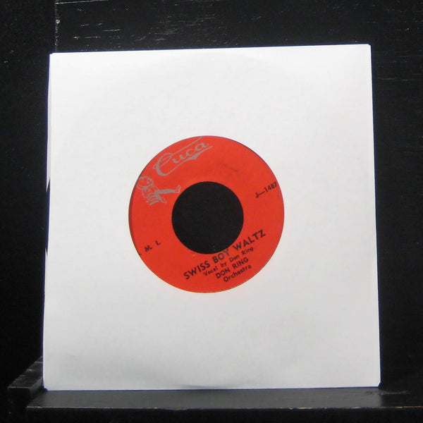Don Ring Orchestra - A Toast To Milwaukee 7" VG J-1487 Vinyl 45 - Shuga Records