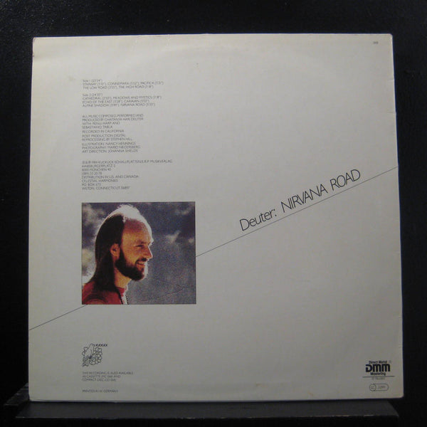 Deuter - Nirvana Road - VG+ LP Record 1984 Kuckuck Germany DMM Vinyl - Electronic / Ambient / New Age - Shuga Records