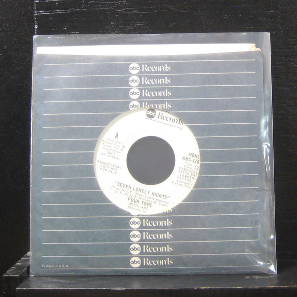 Four Tops - Seven Lonely Nights 7" VG+ ABC-12096 Vinyl 45 USA Promo ABC Records - Shuga Records