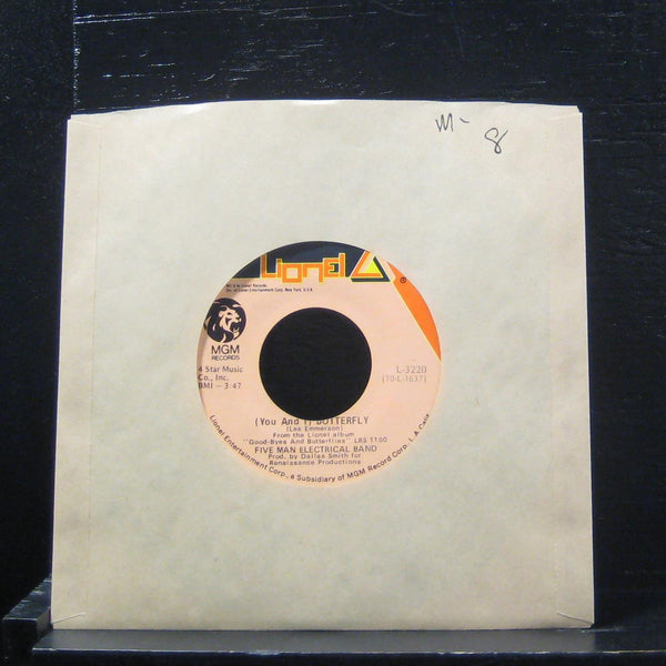 Five Man Electrical Band - Absolutely Right 7" Mint- L-3220 Lionel 1971 Vinyl 45 - Shuga Records