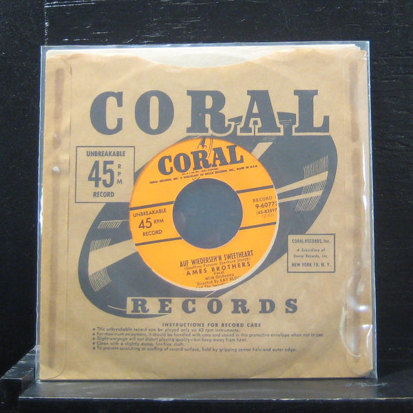 Ames Brothers - Break The Bands That Bind Me / Auf Wiederseh'n 7" Mint- 9-60773 - Shuga Records