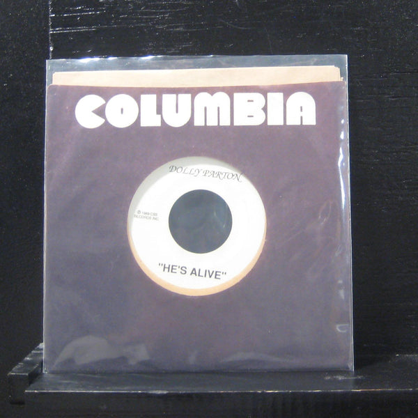 Dolly Parton - He's Alive 7" VG+ 255-1929 Vinyl 45 Columbia Records Promo 1989 - Shuga Records