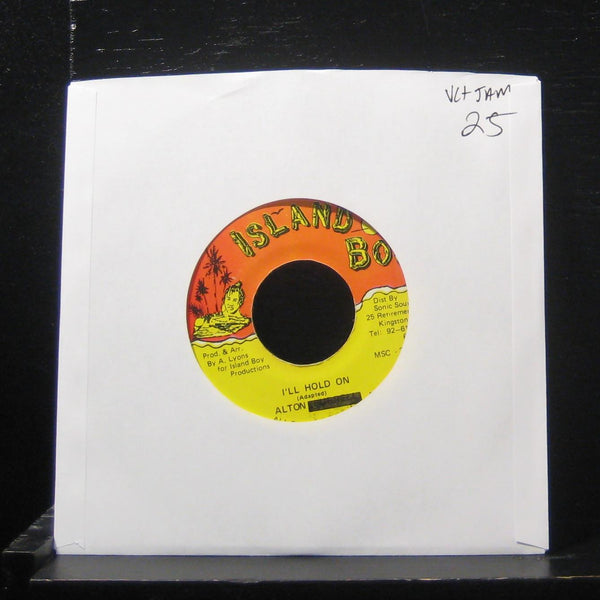 Alton Burrell - I'll Hold On 7" VG+ MSC-3217 Jamaica Island Boy Vinyl 45 - Shuga Records