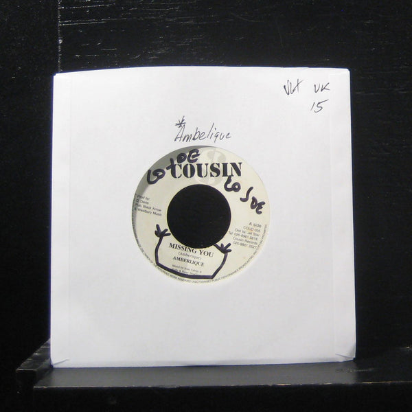 Amberlique - Missing You 7" VG+ COUD035 Vinyl 45 Cousin UK - Shuga Records