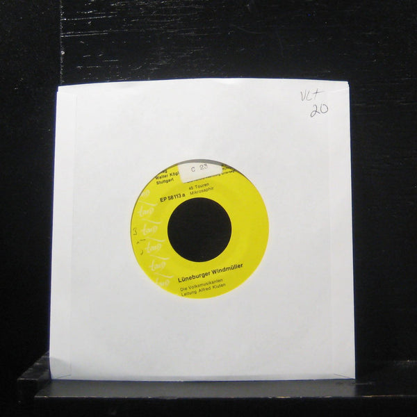 Alfred Kluten - Luneburger Windmuller 7" EP58113 VG+ Vinyl 45 Tanz - Shuga Records